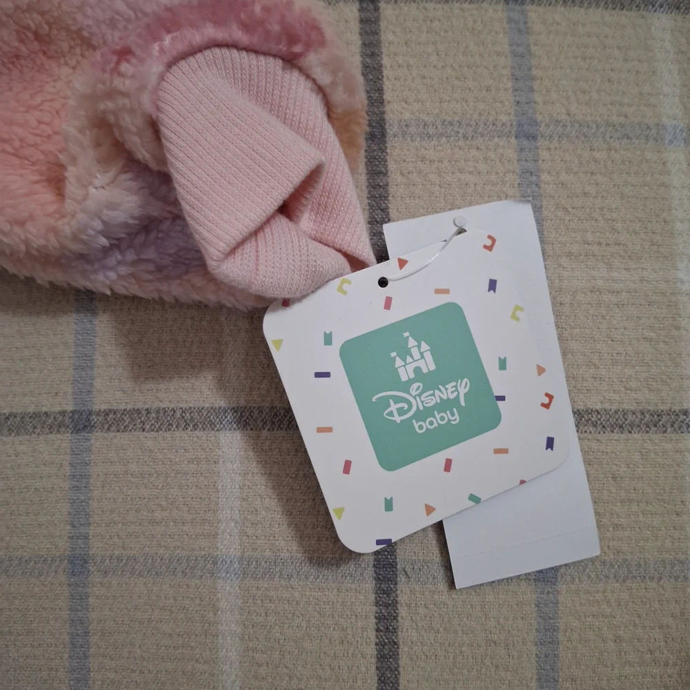 Disney Minnie Pink Plush Kids Sweatshirt - Picture 4 of 7